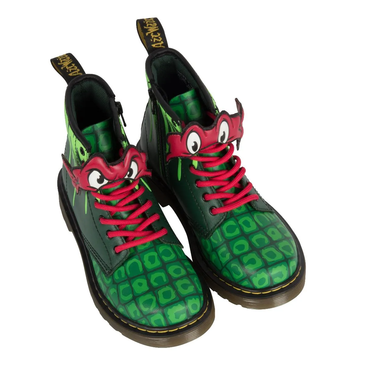 1460 Kids TMNT Raph J DMS Green T Lamper Boots