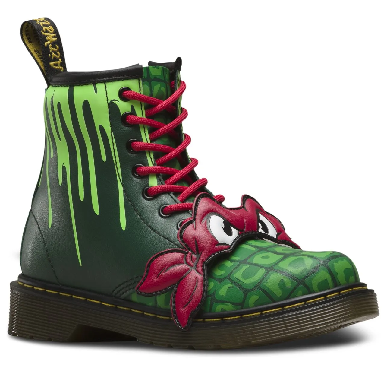 1460 Kids TMNT Raph J DMS Green T Lamper Boots