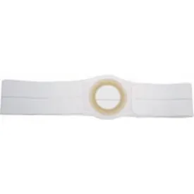 3" White, Regular Elastic, Nu-Form Belt, Prolapse Flap, Extra Large, 2-3/4" Center Opening