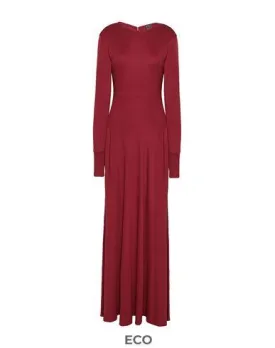 8 By Yoox Women Long dress Maroon XS INT