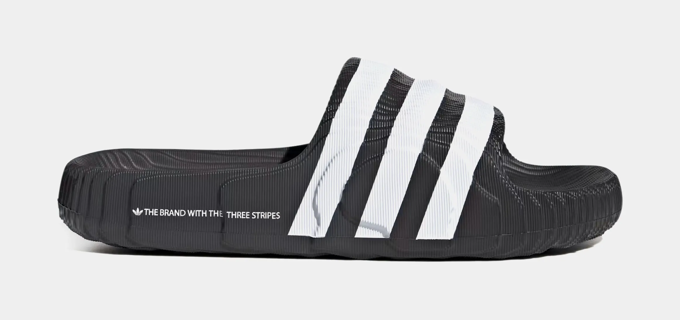 Adilette 22 Slides Mens Sandals (Black/White)