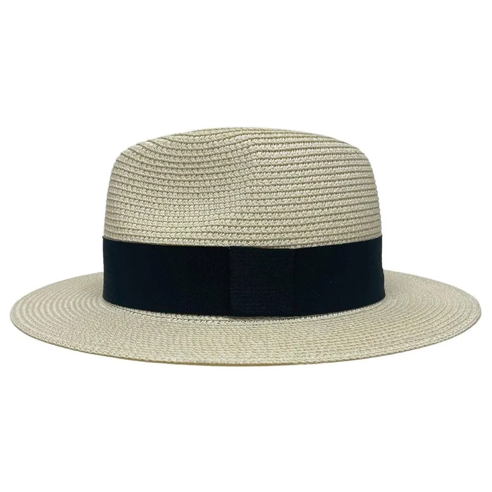 Afternoon | Mens Fedora Straw Hat