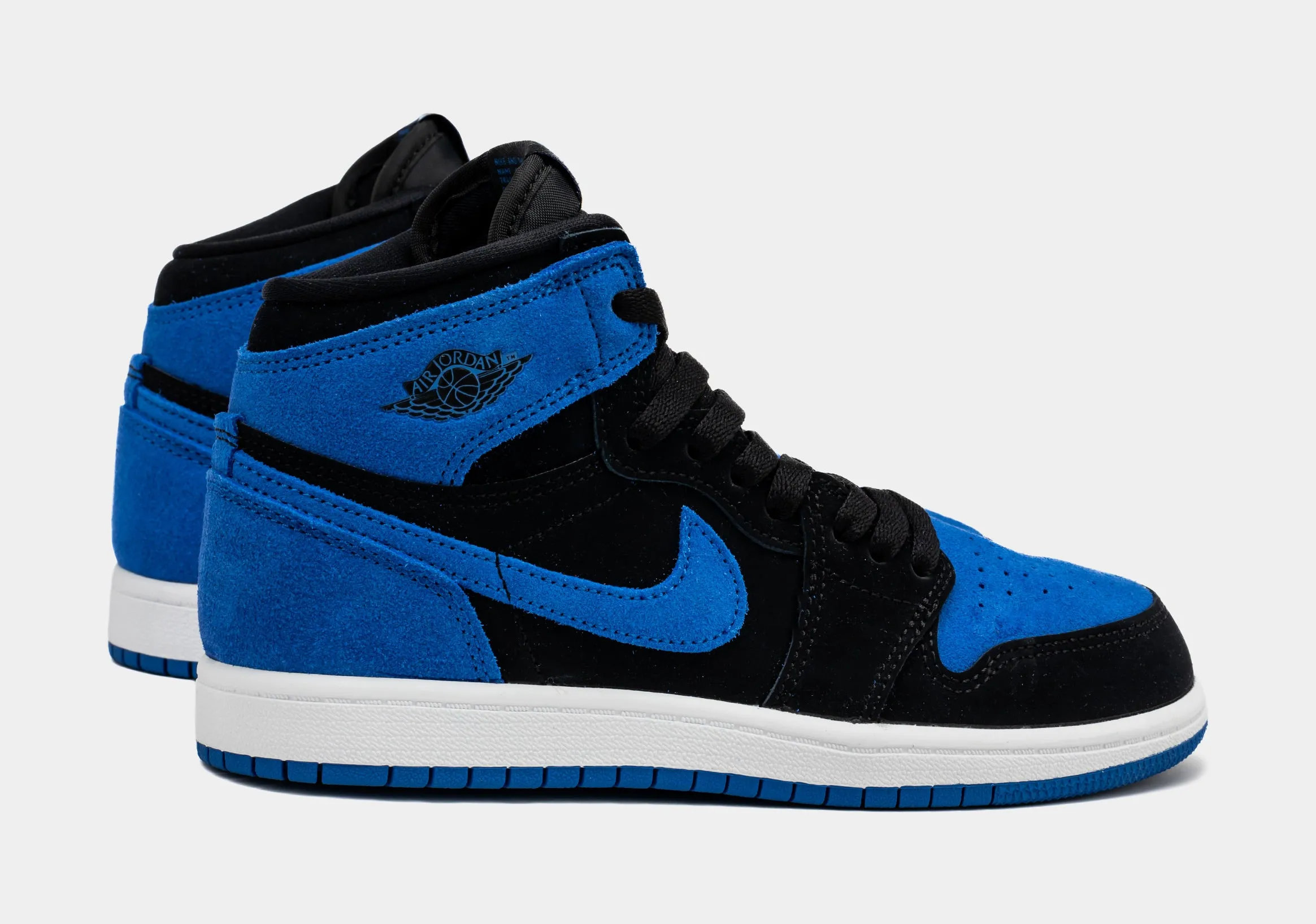 Air Jordan 1 Retro High OG Royal Reimagined Preschool Lifestyle Shoes (Black/White/Royal Blue/Royal Blue) Free Shipping