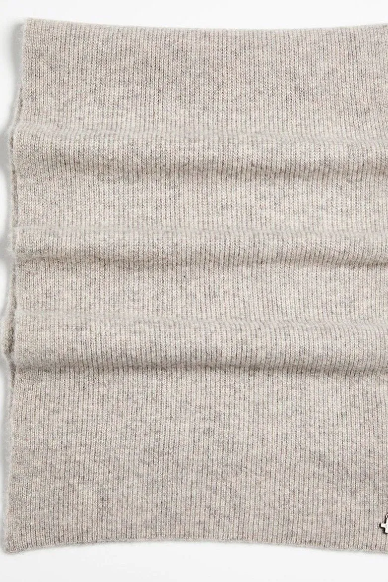   Beryll Cashmere Scarf | Pebble Gray