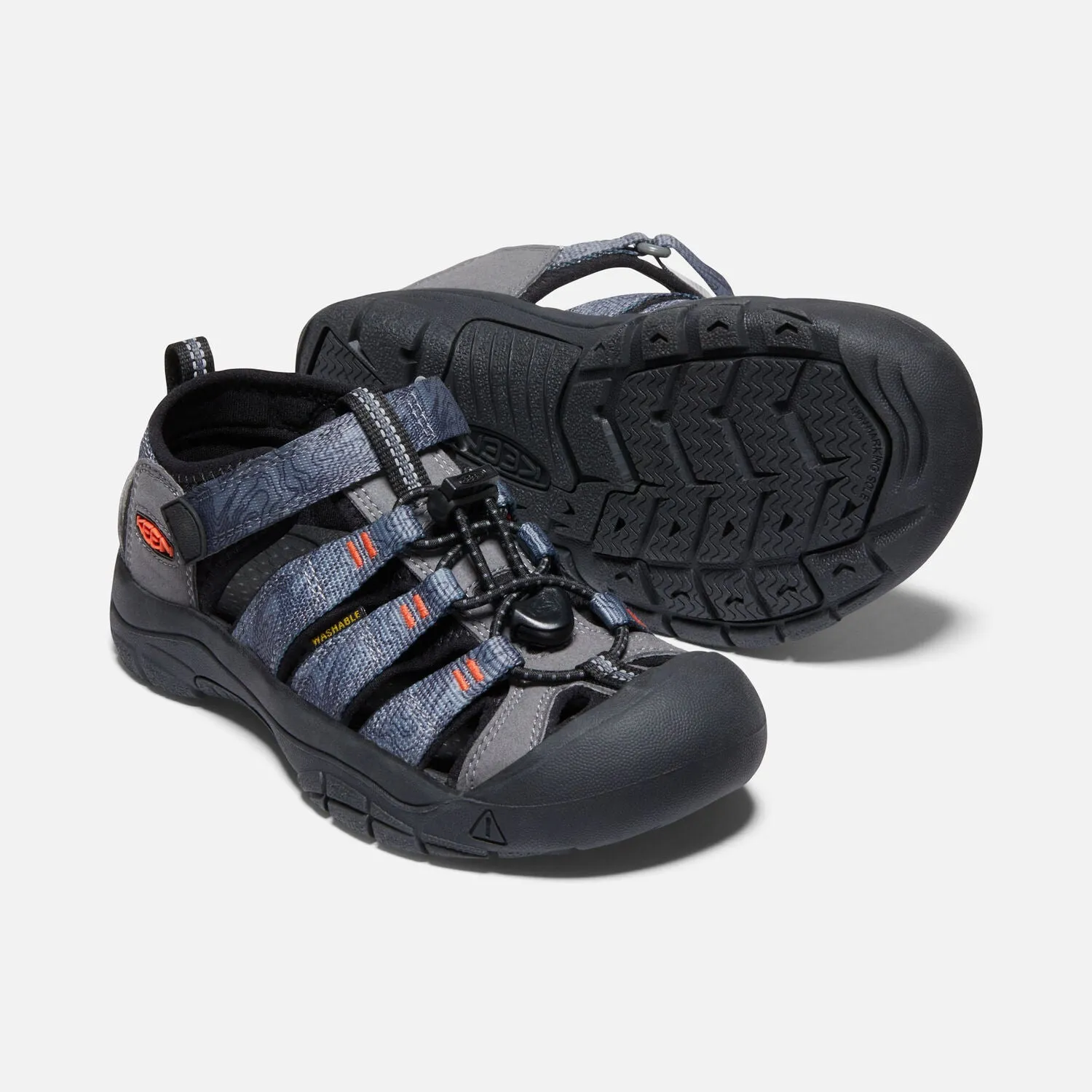 Big Kid's Keen Newport H2 Color: Steel Grey/ Black