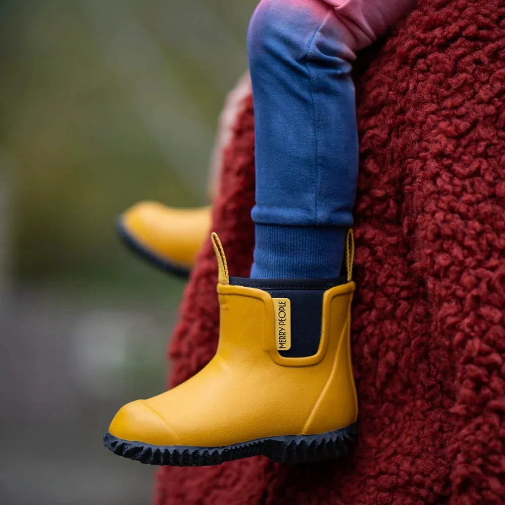 Bobbi Kids Gumboot // Mustard Yellow