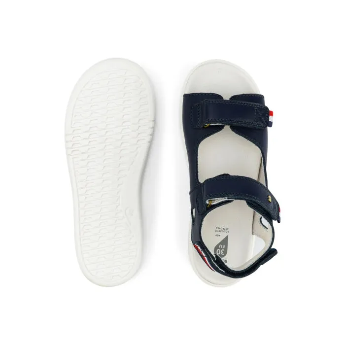 Bobux Kid   Plus Rise Open Toe Sandal Navy 839101