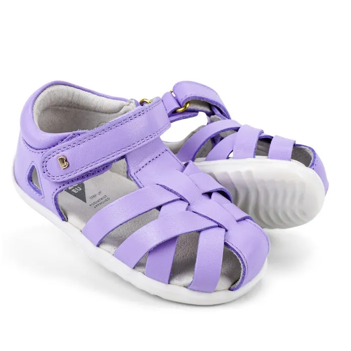 Bobux Step Up Tropicana II Lilac Toddler Girls Sandal 732315 Quick Dry