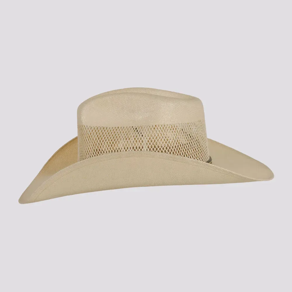 Caleb | Womens Vented Crown Canvas Western Cowgirl Hat