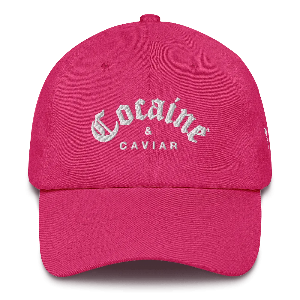 COCAINE & CAVIAR BRAND DAD'S HATS