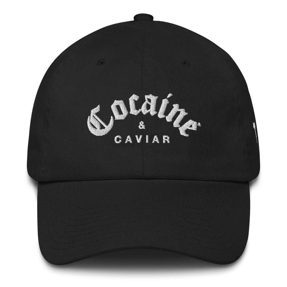 COCAINE & CAVIAR BRAND DAD'S HATS