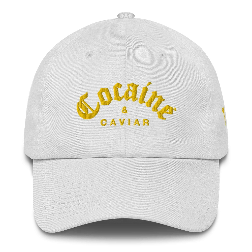 COCAINE & CAVIAR BRAND DAD'S HATS