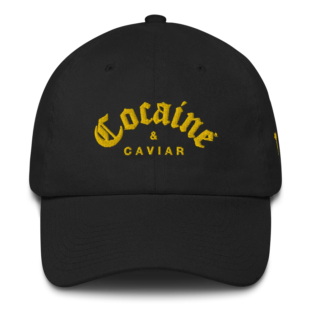 COCAINE & CAVIAR BRAND DAD'S HATS