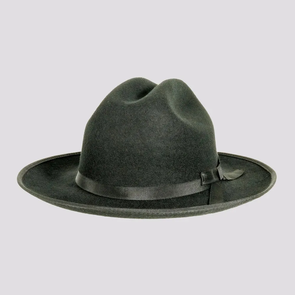 Dead End | Mens Wool Felt Open Road Fedora Hat