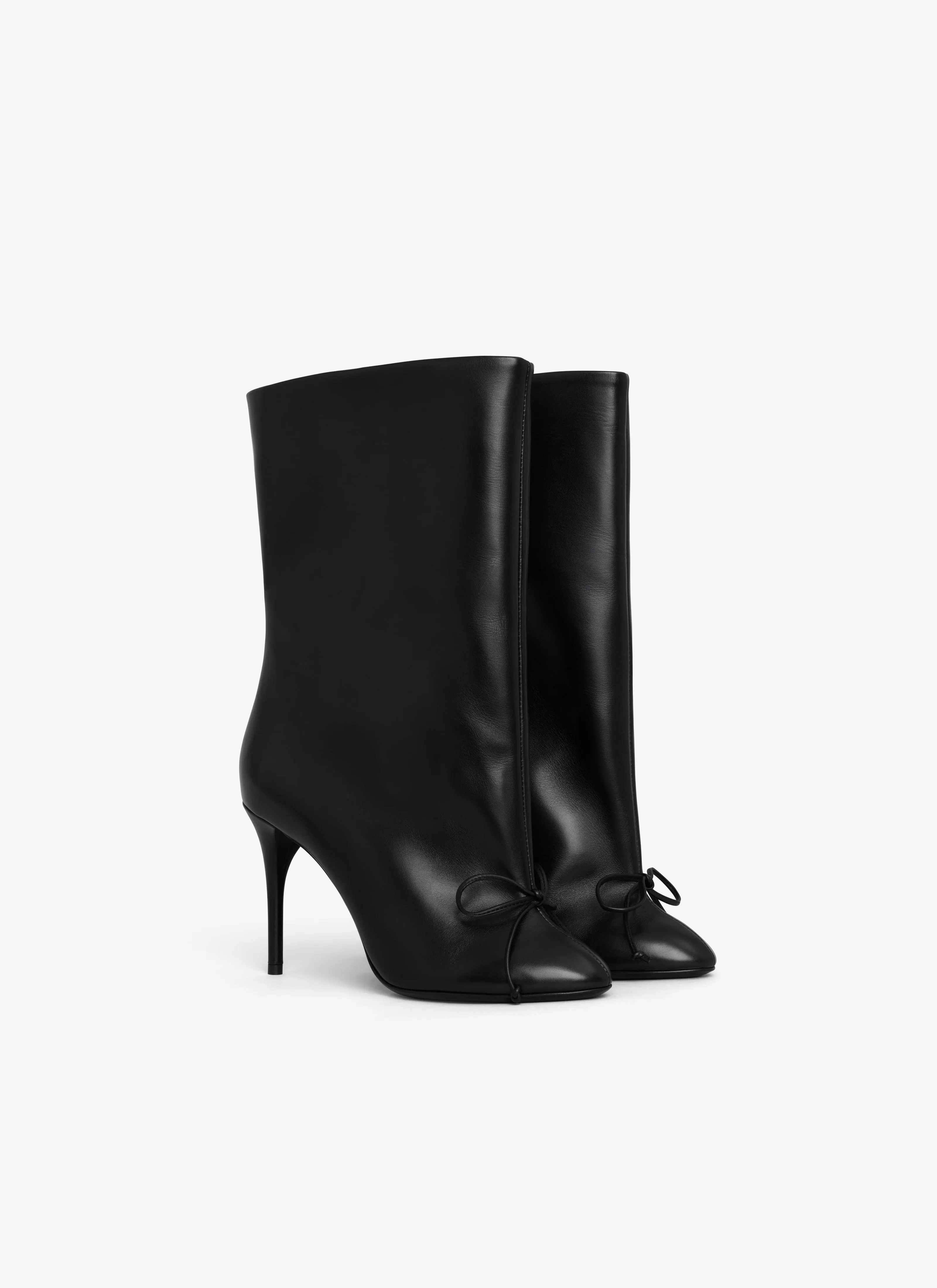 Decollete Low Boots In Lambskin