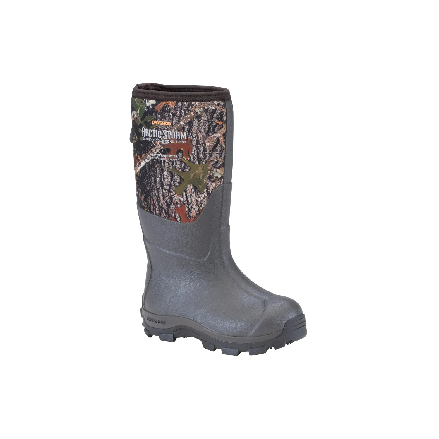 Dryshod Arctic Storm Kids Childrens Foam Camo/Timber Winter Boots