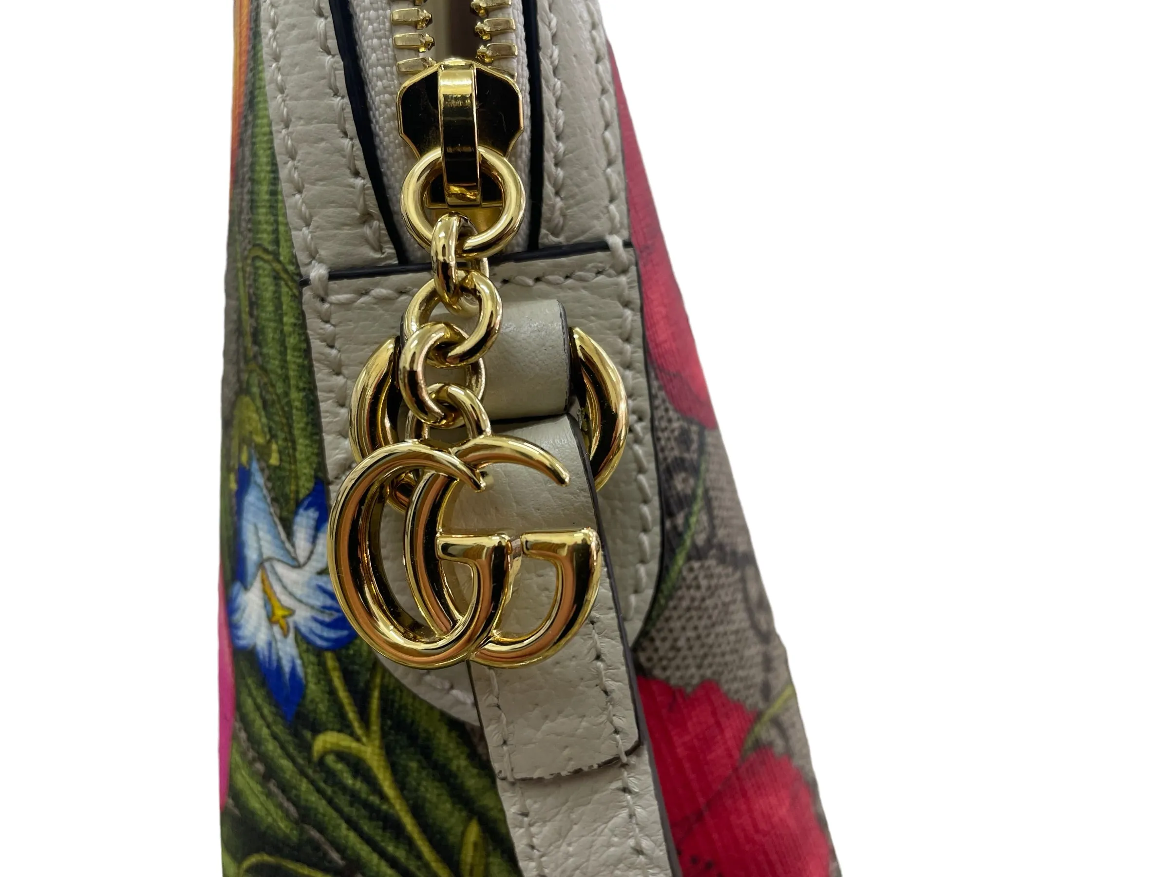 Gucci Ophidia Flora Dome Shoulder Bag