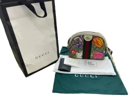 Gucci Ophidia Flora Dome Shoulder Bag