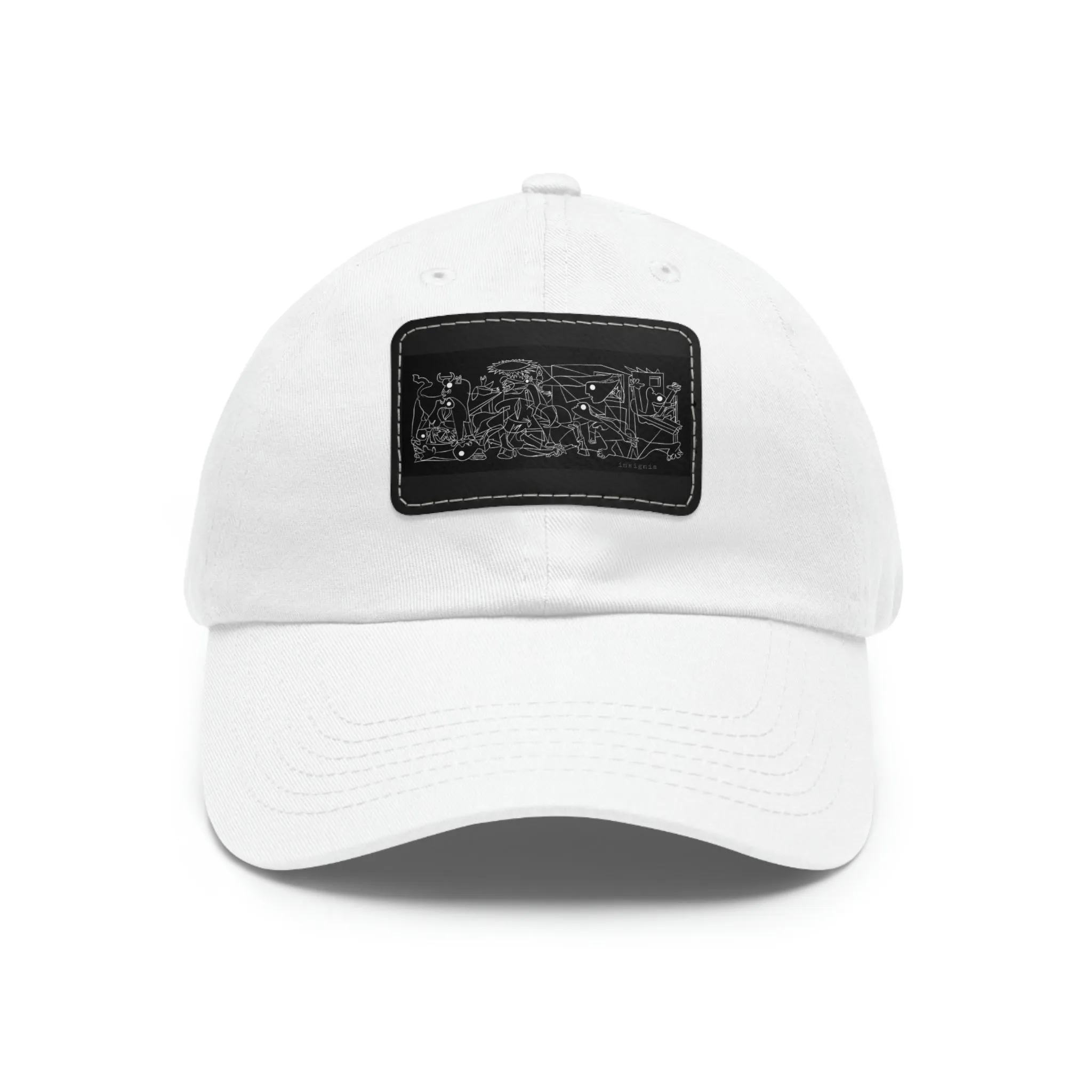 Guernica Dad Hat with Leather Patch by Insignia