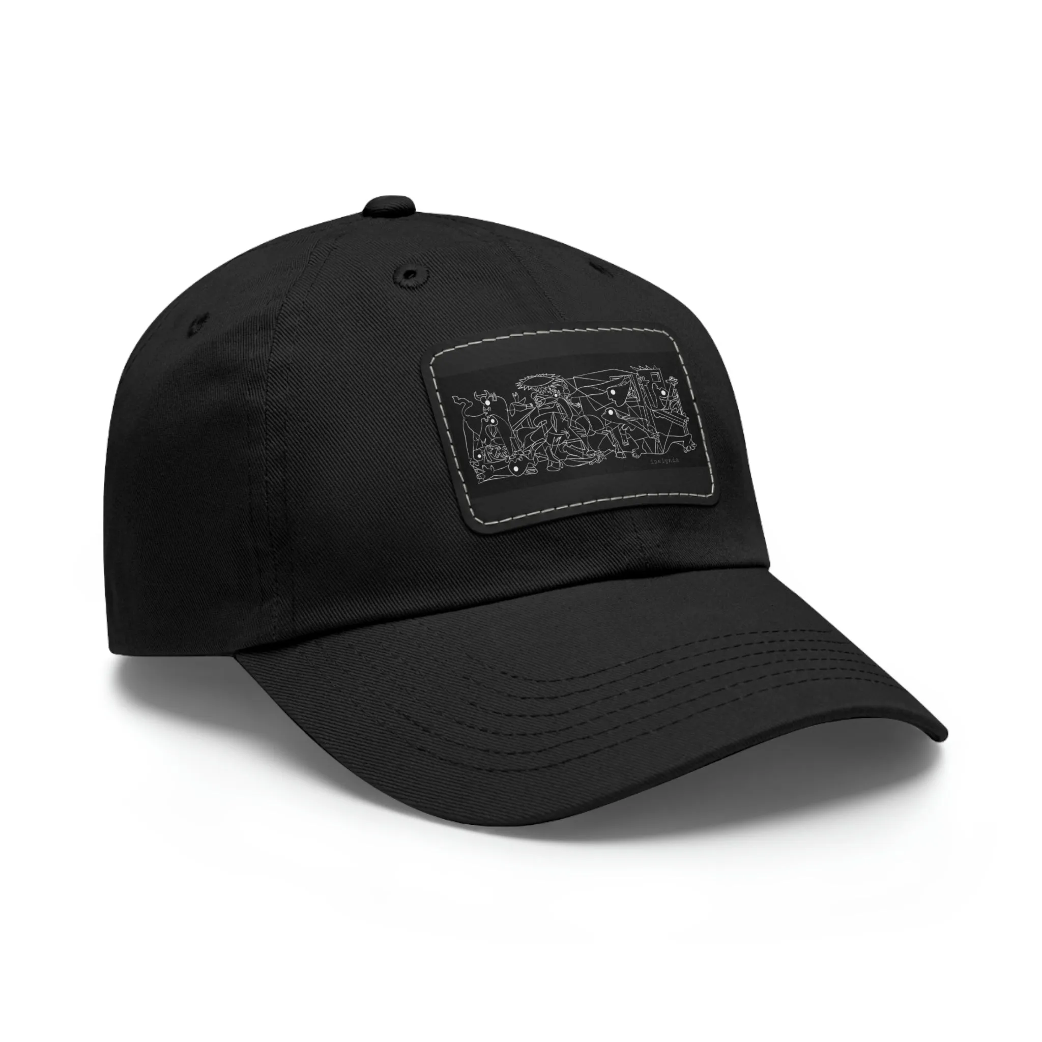 Guernica Dad Hat with Leather Patch by Insignia