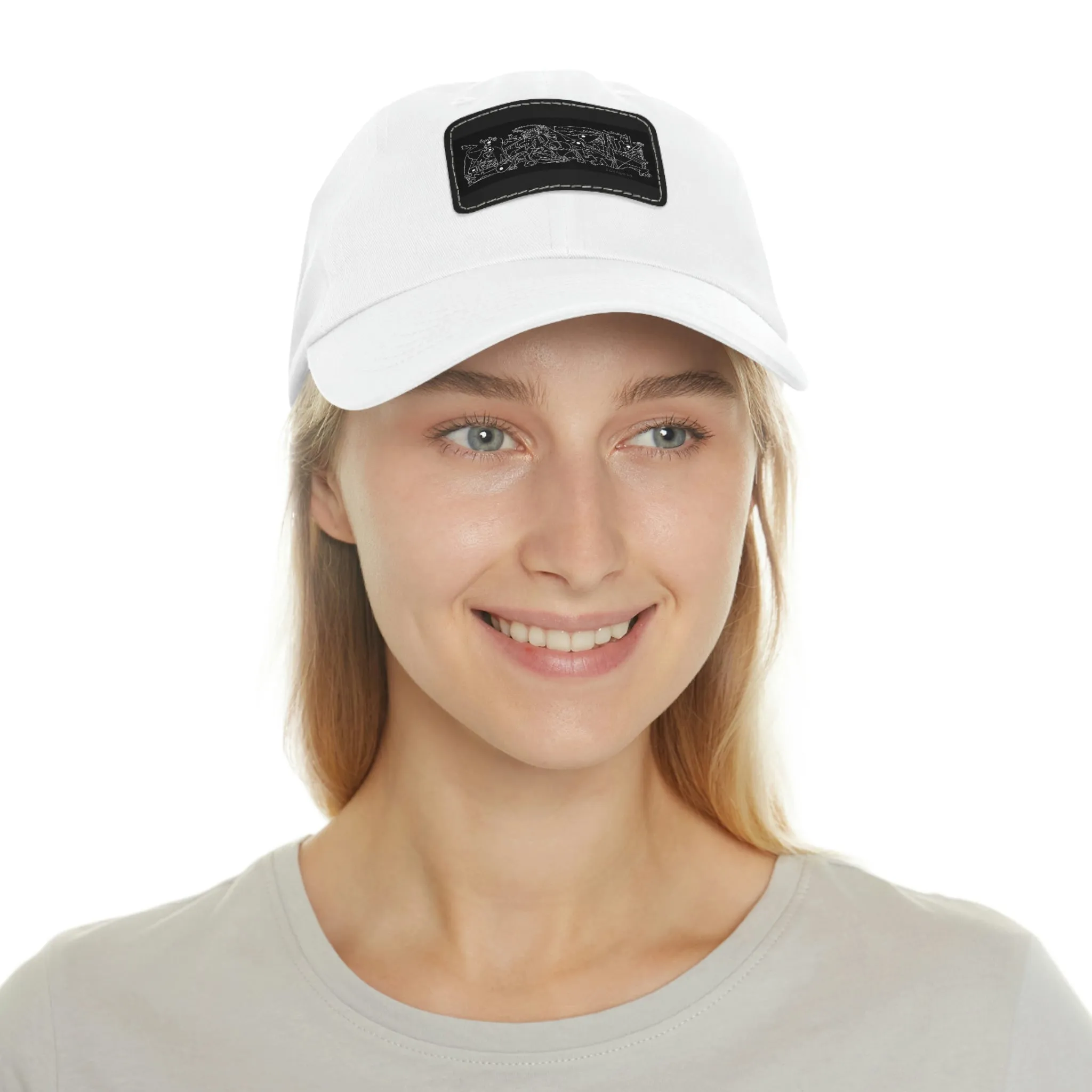 Guernica Dad Hat with Leather Patch by Insignia