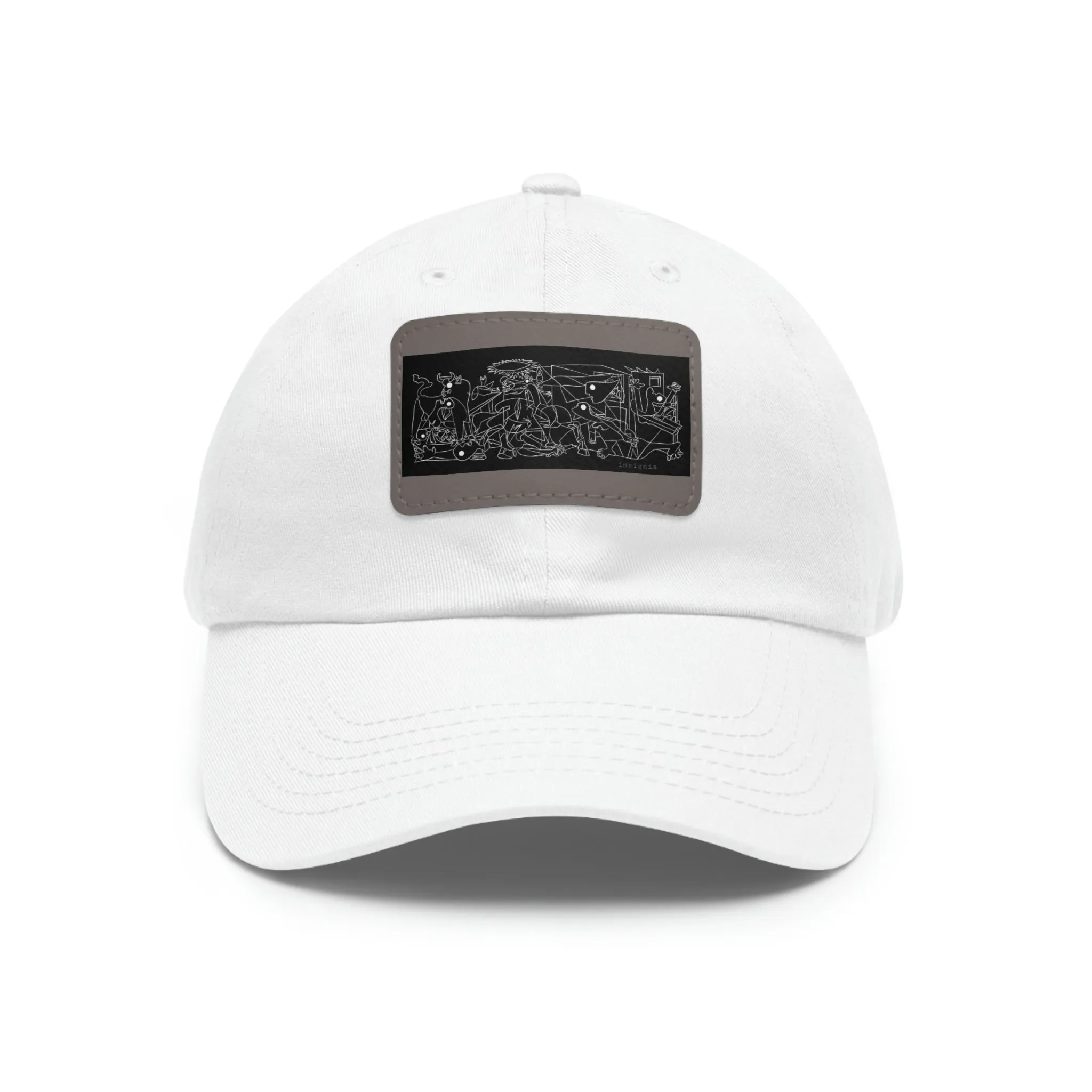 Guernica Dad Hat with Leather Patch by Insignia