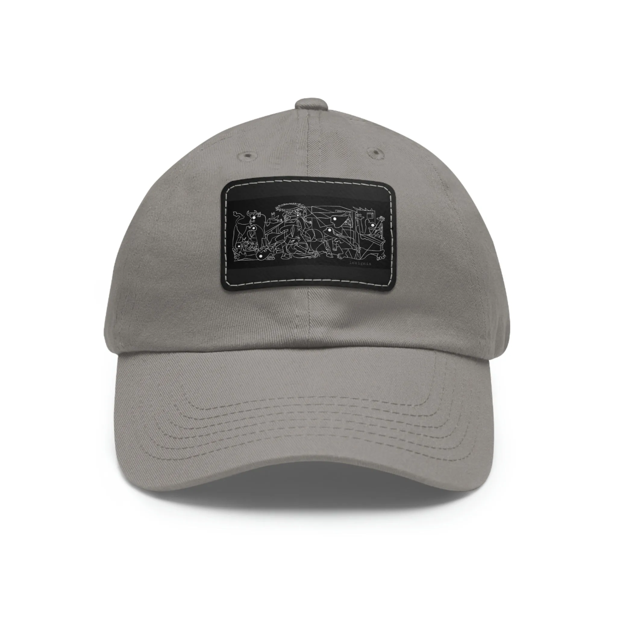 Guernica Dad Hat with Leather Patch by Insignia