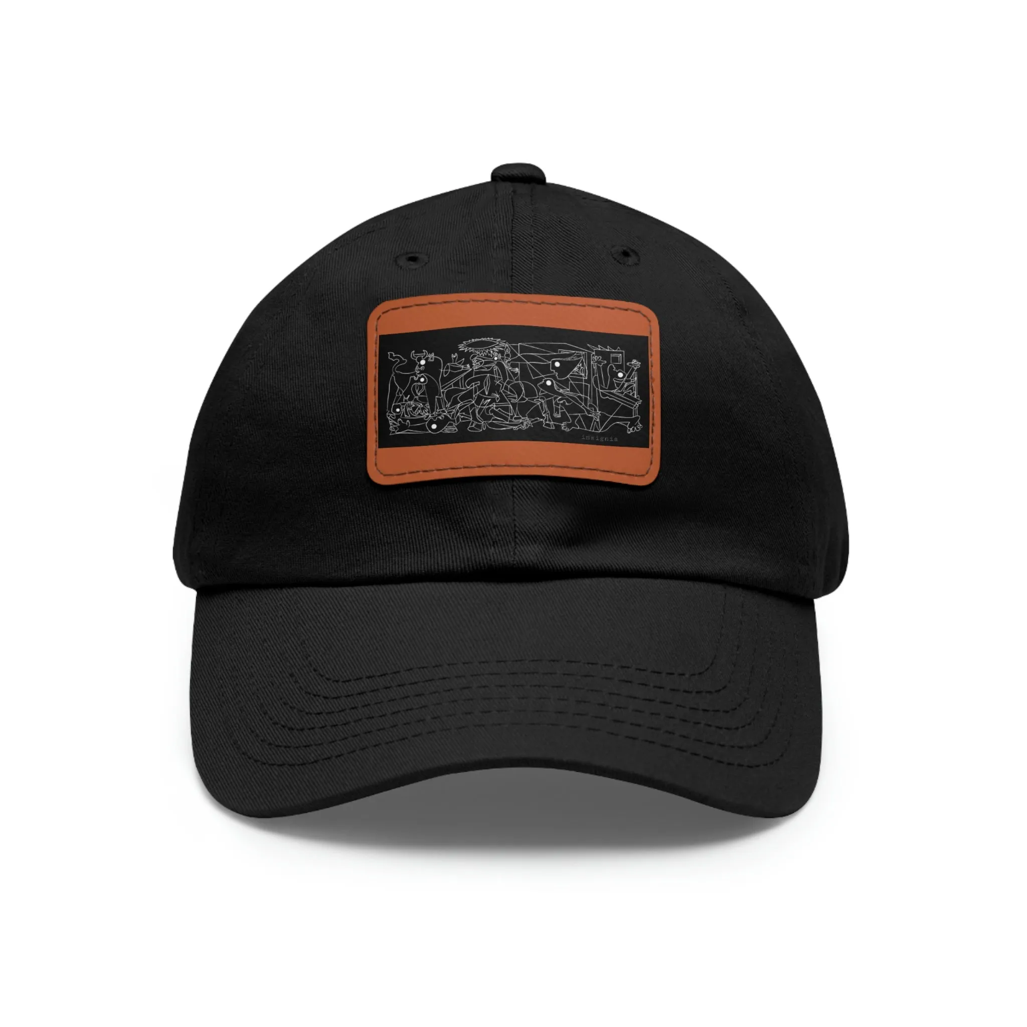 Guernica Dad Hat with Leather Patch by Insignia