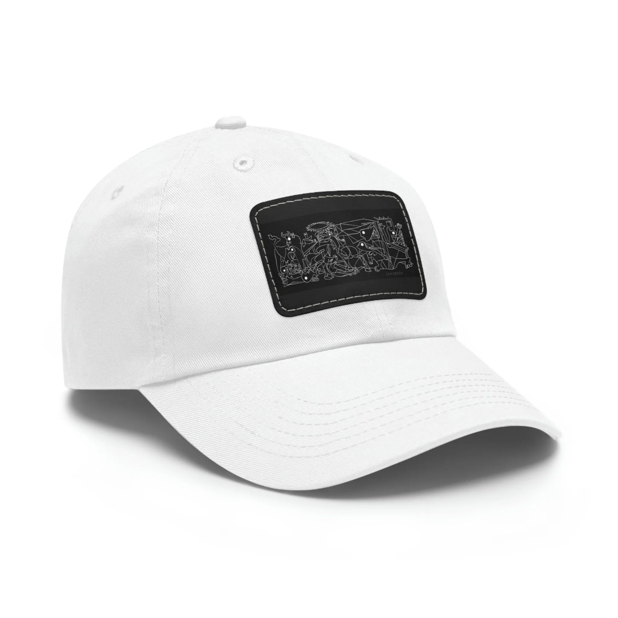 Guernica Dad Hat with Leather Patch by Insignia