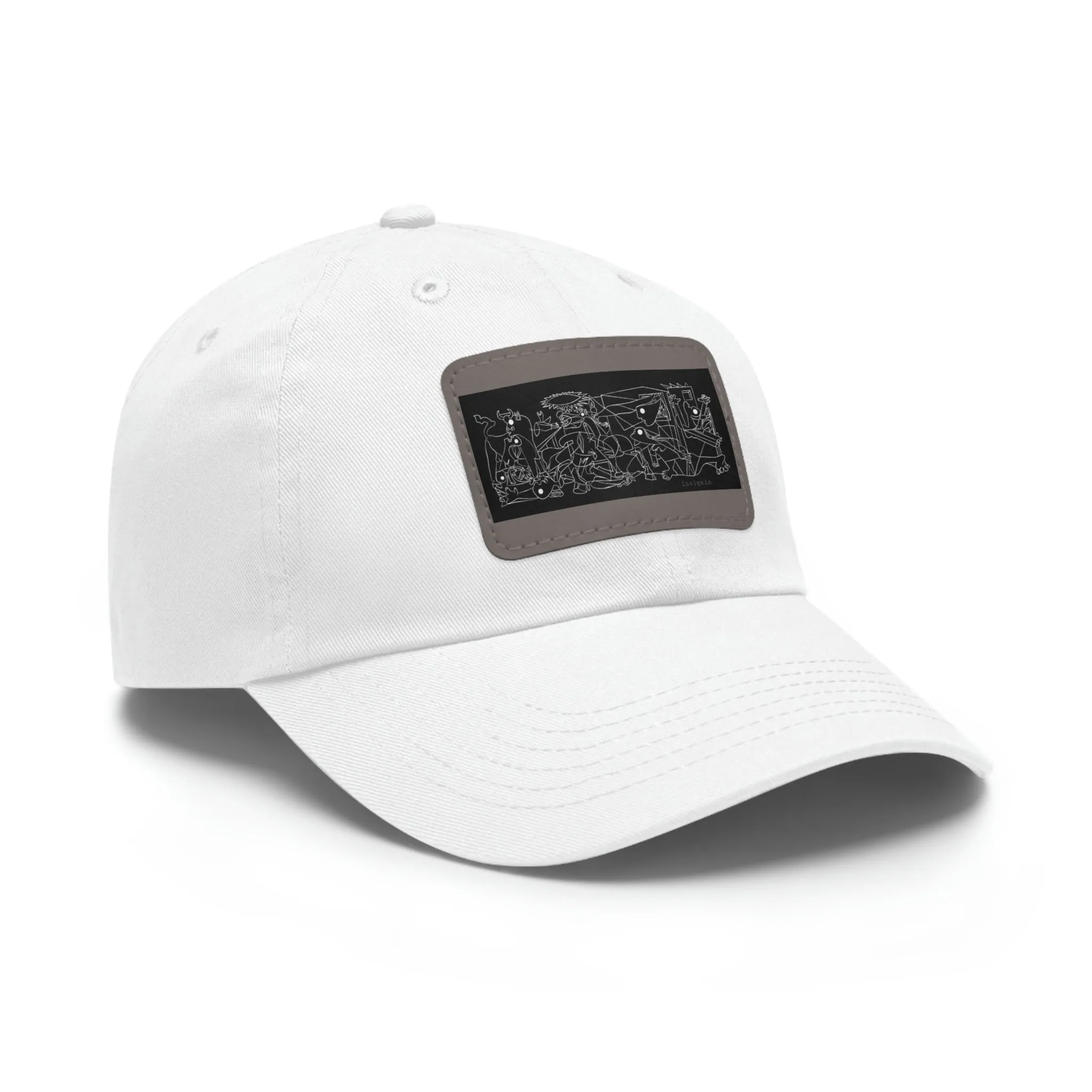 Guernica Dad Hat with Leather Patch by Insignia