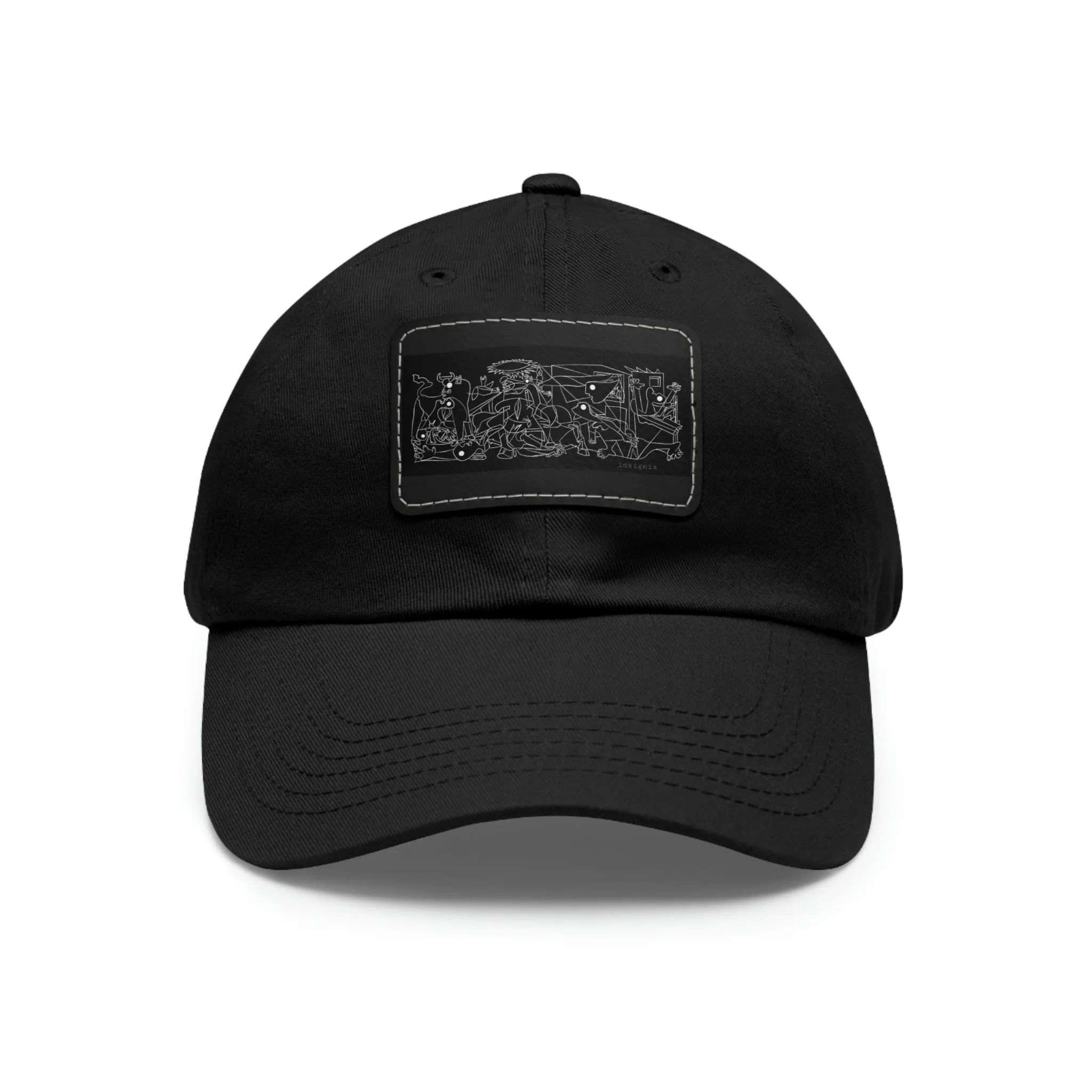 Guernica Dad Hat with Leather Patch by Insignia