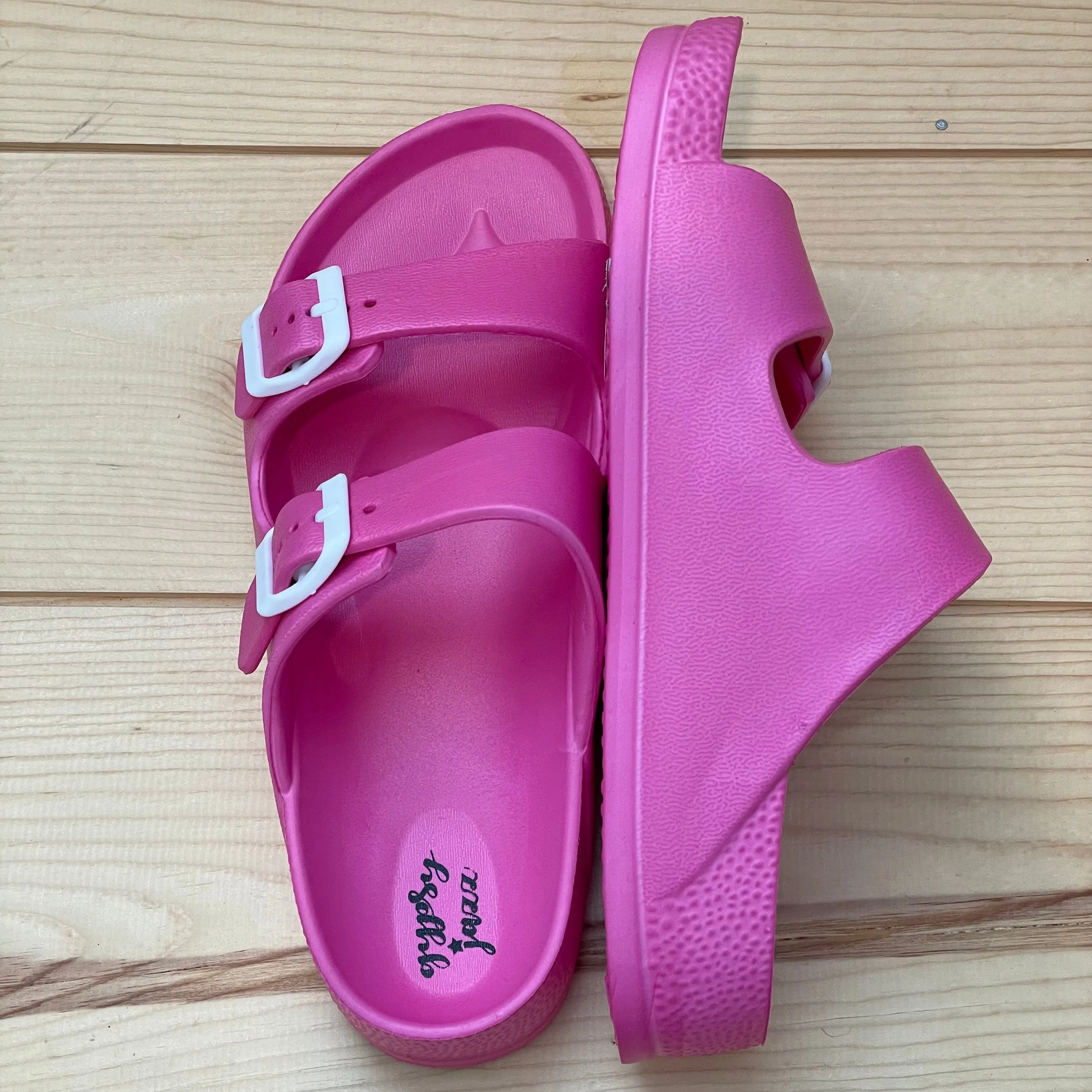 Gypsy Jazz Kid's "Lil Mia" Pink Sandals