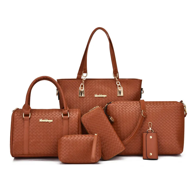 H1801 - 6 Piece Ladies Hand Bags Set