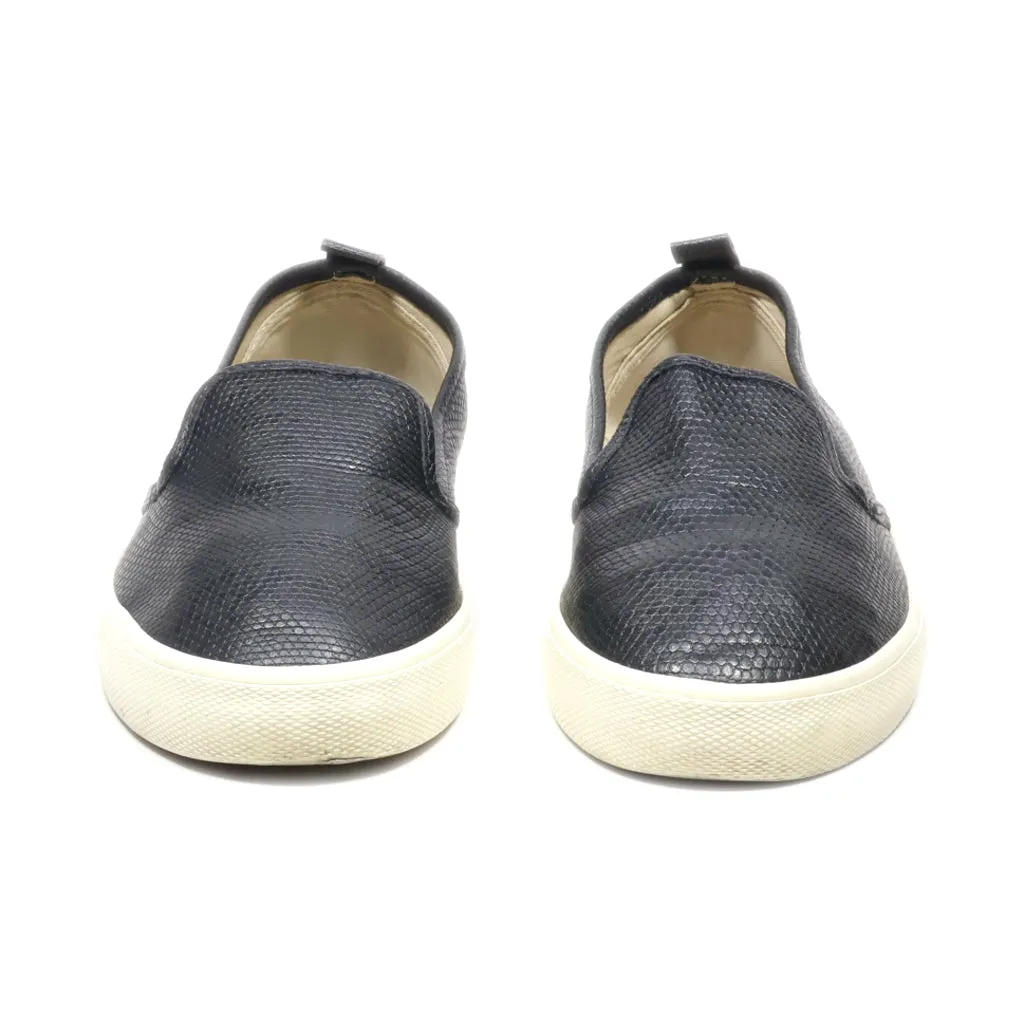 H&M Low-Top Sneakers Leather Black Colour For Women