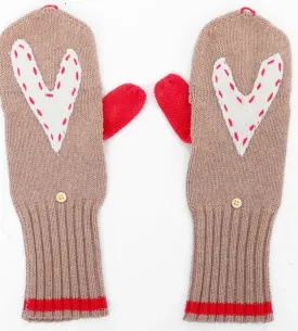 Kerri Rosenthal Heart Mittens