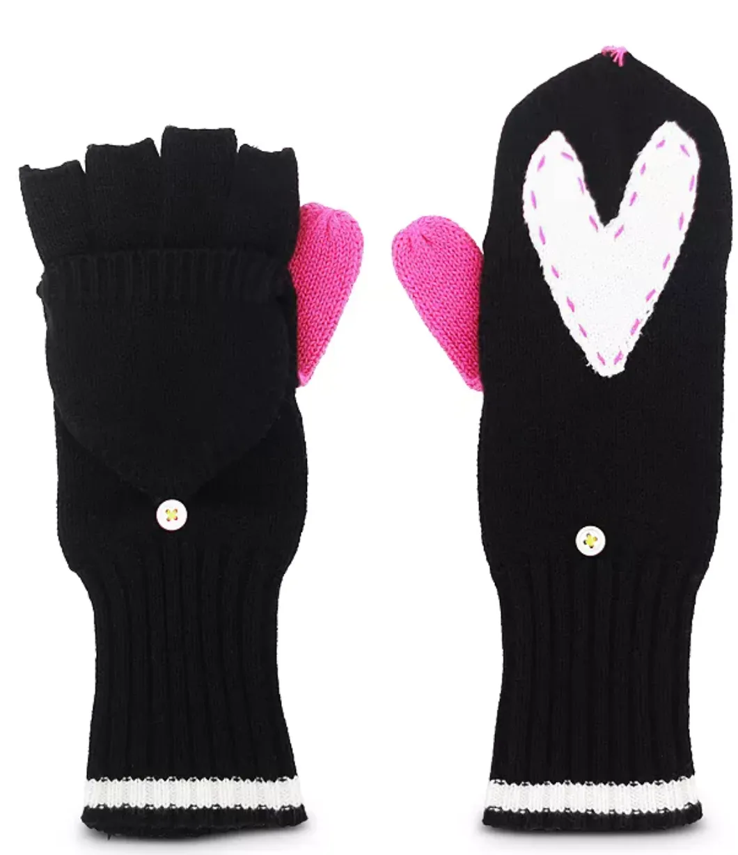 Kerri Rosenthal Heart Mittens