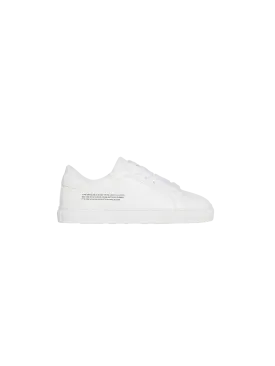 Kids Grape Leather Sneakers—off-white