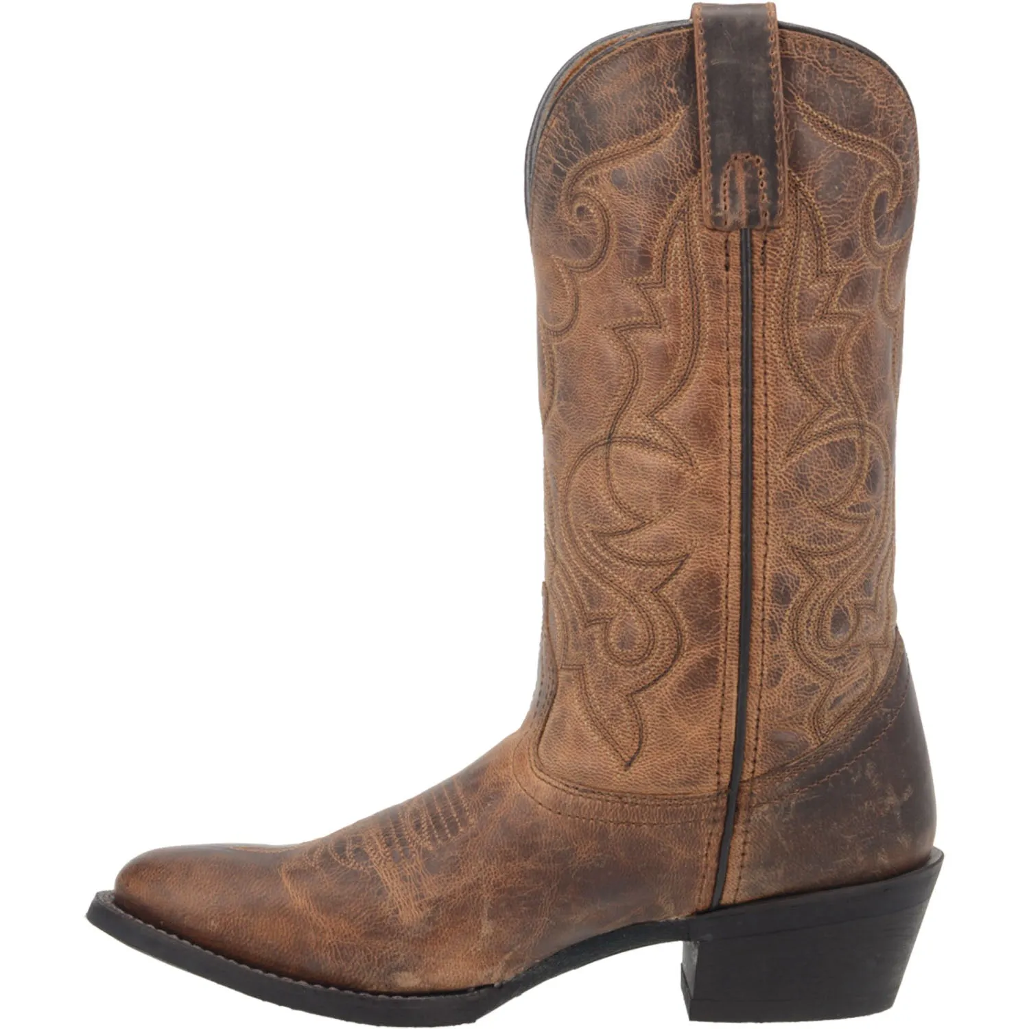 Laredo Womens Maddie Cowboy Boots Leather Tan