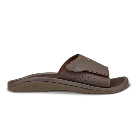 Men's Olukai Nalu Slide Color: Dark Java