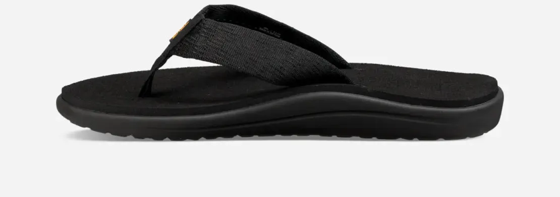 Men's Teva Voya Flip Color: Brick Black