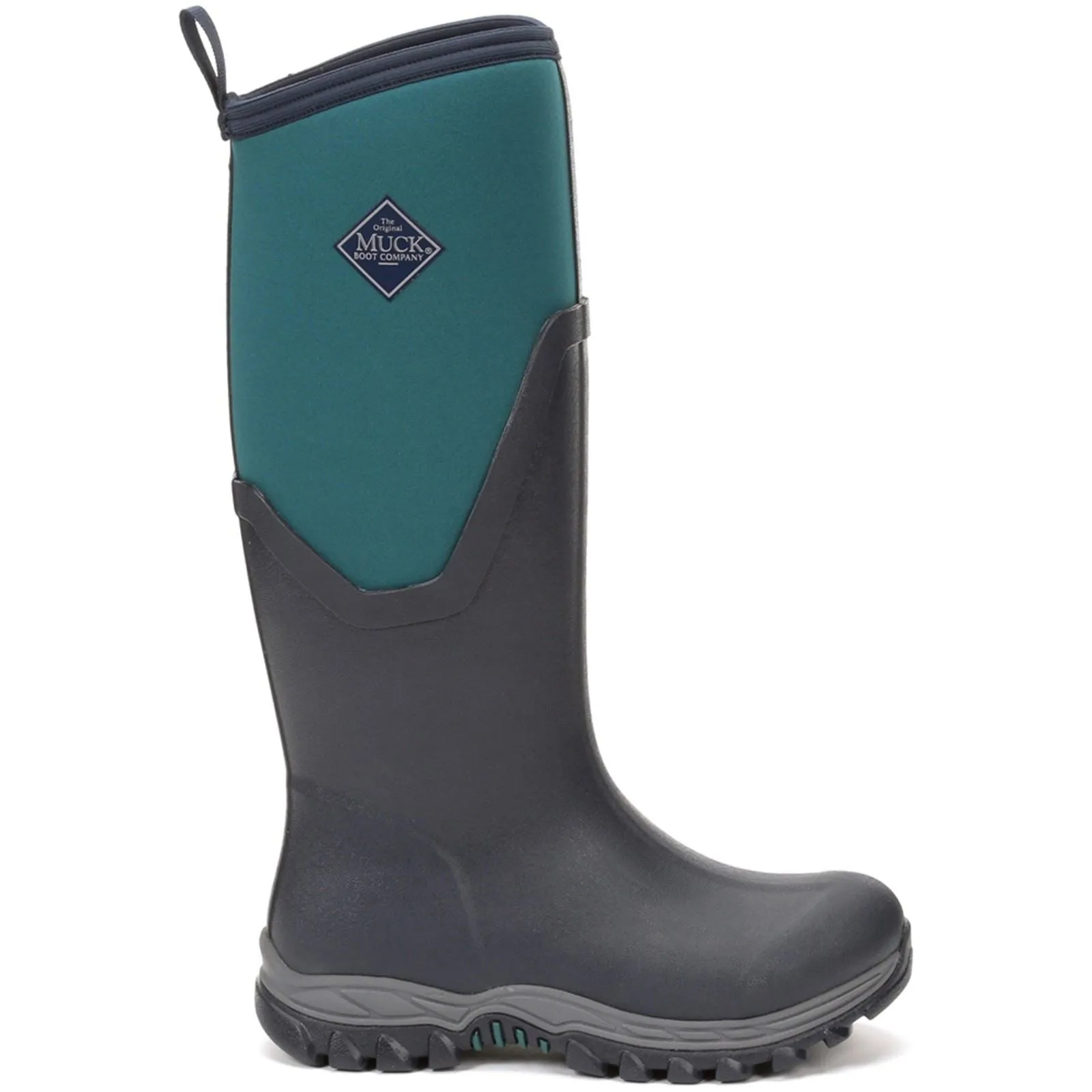 Muck Boots Arctic Sport II Tall Rubber Navy/Spruce Wellington Boots