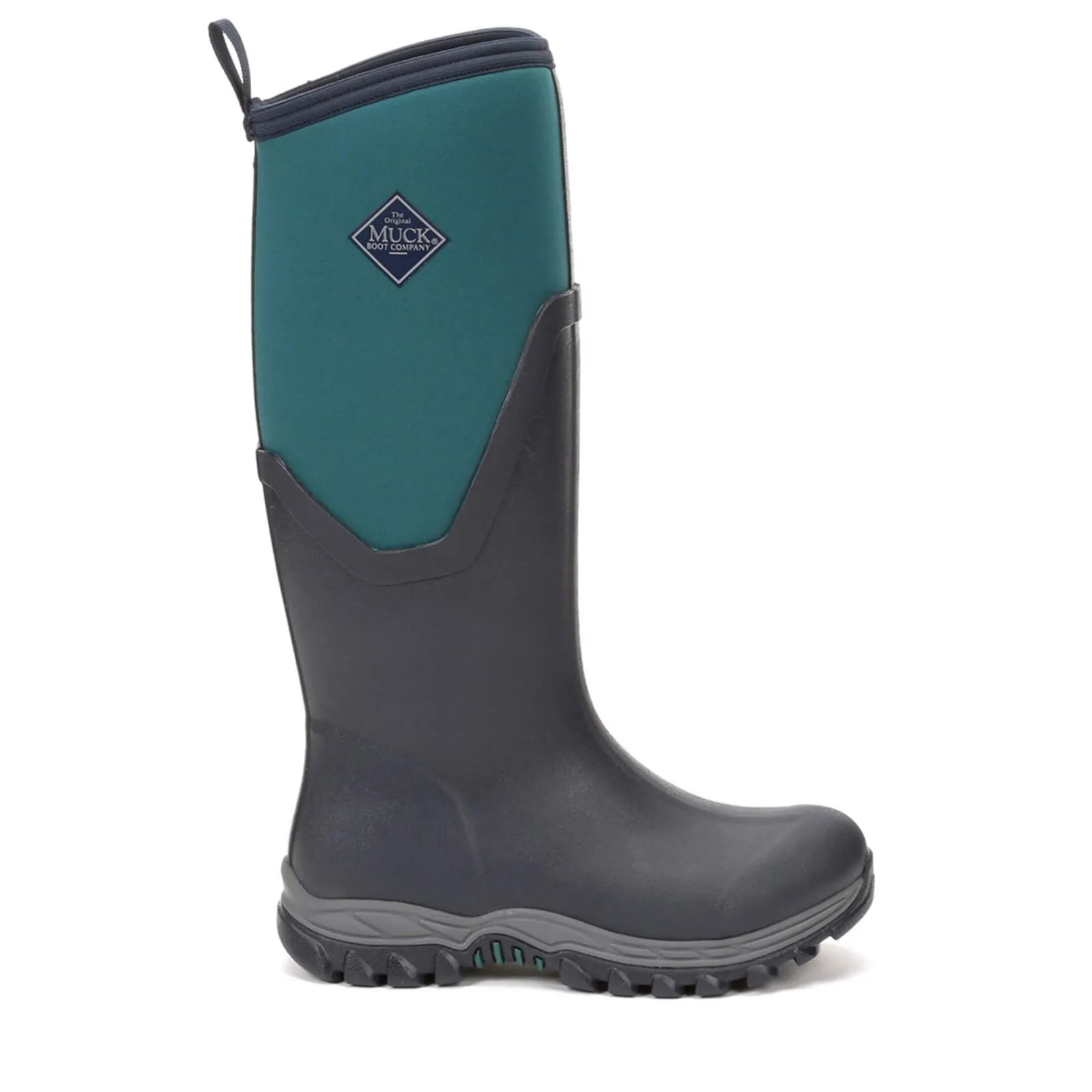 Muck Boots Arctic Sport II Tall Rubber Navy/Spruce Wellington Boots