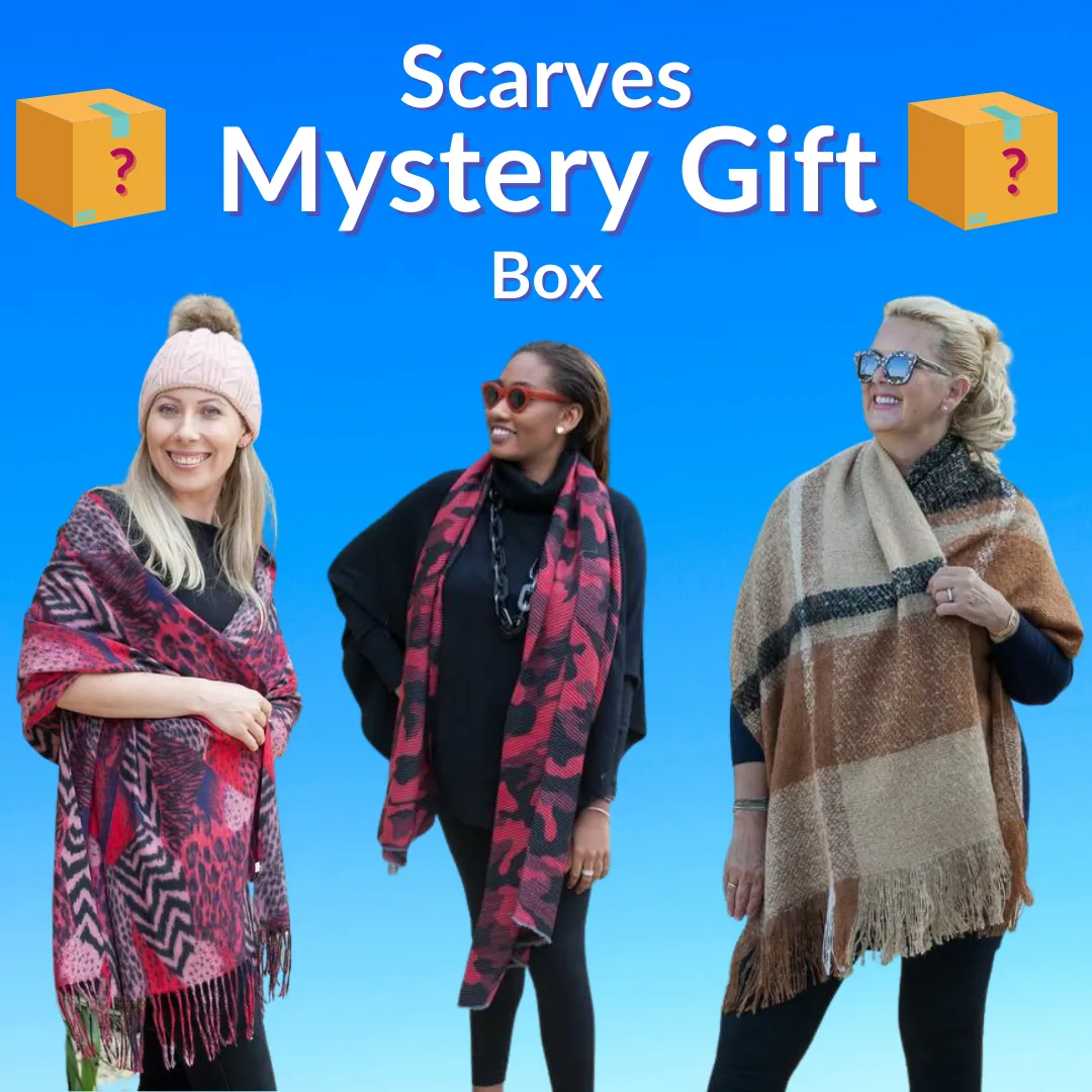 Mystery Gift 3 Scarves Box