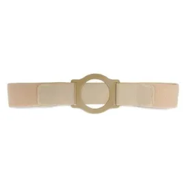 Nu-Comfort 2" Wide Beige Support Belt 2-7/8" I.D. Ring Plate 47" - 52" Waist 2X-Large, Latex-Free