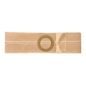 Nu-Hope Nu-Form™ Support Belt, 2-5/8'' Center Stoma, 3'' Wide, Prolapse Strap, Medium (32'' to 36'' Waist), Beige