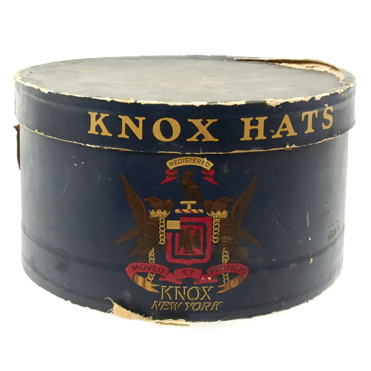 Original U.S. WWII Army Officer Knox Superfine Visor Cap with Box