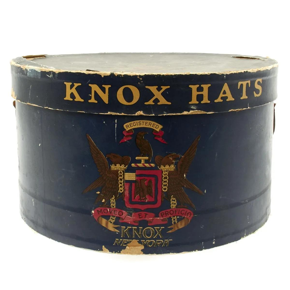 Original U.S. WWII Army Officer Knox Superfine Visor Cap with Box