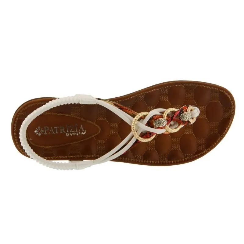 Patrizia by Spring Step Gadelina White Women's Sandals