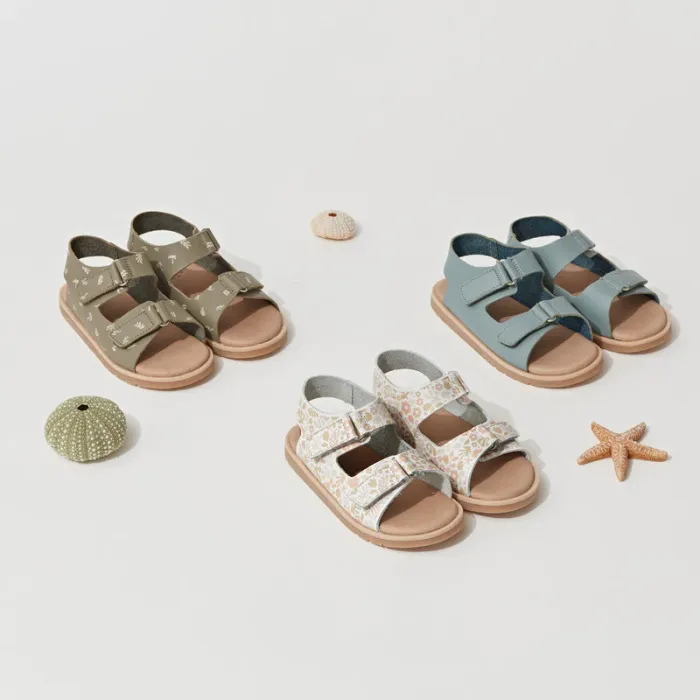 Pretty Brave Wilder Seafoam Blue Kids Sandals 23-28