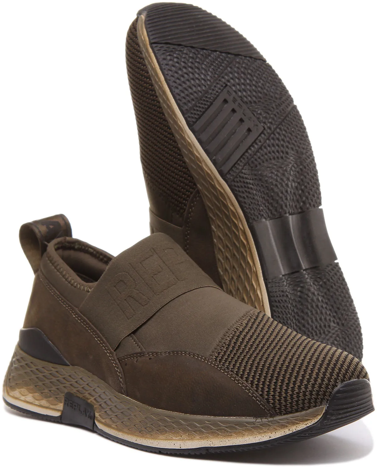 Replay Hornbrook In Army Green For Men